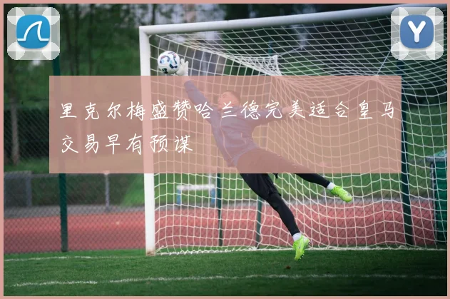里克尔梅盛赞哈兰德完美适合皇马交易早有预谋